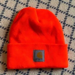 Carhartt Beanie - neon orange